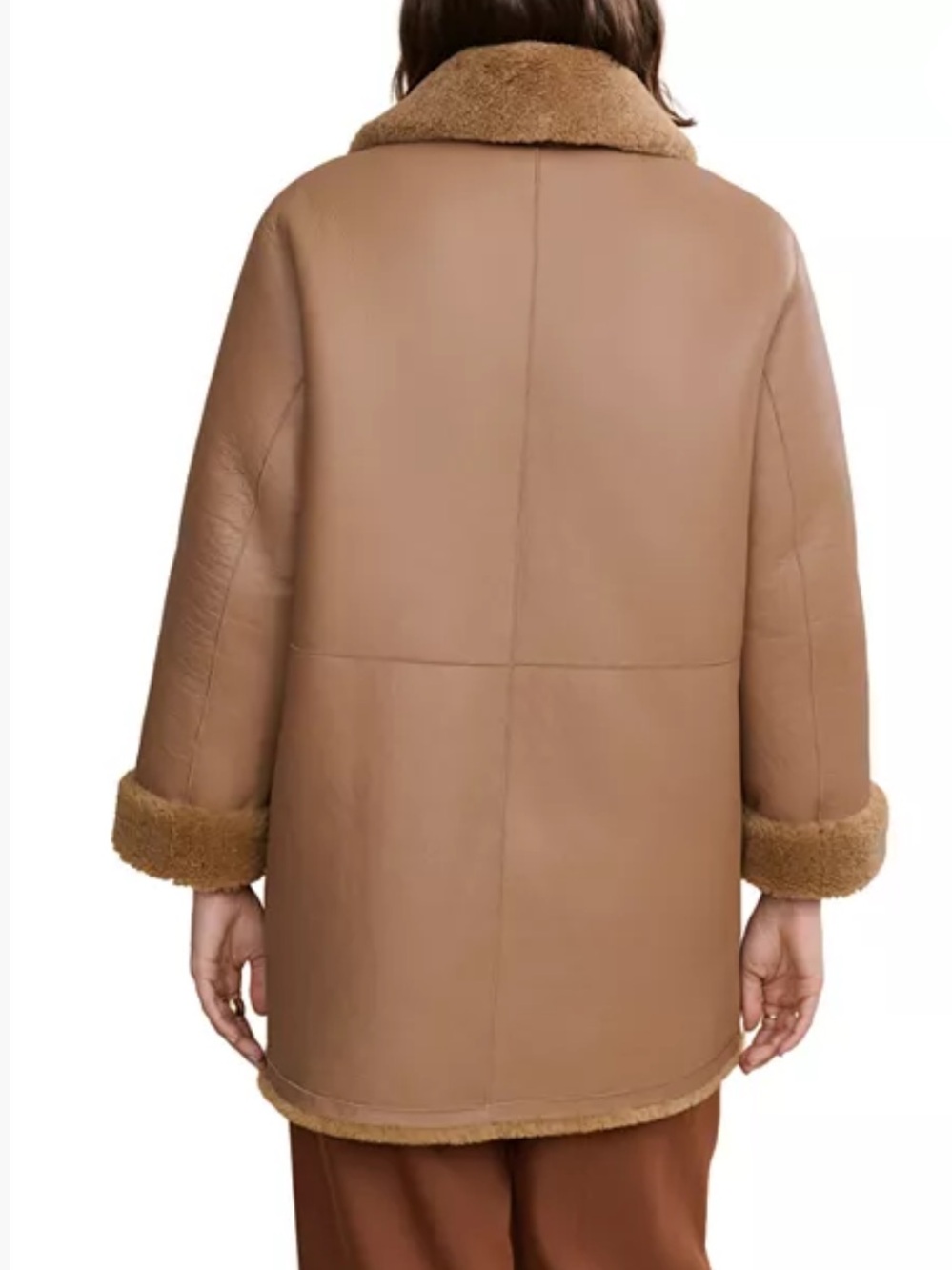Jenni Kayne Aurora Reversible Shearling Coat size XS - Picture 2 of 16